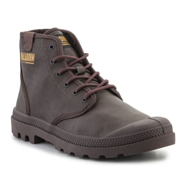 Palladium Pampa Hi Coated U 74375-249-M Dark Cocoa shoes brown 2