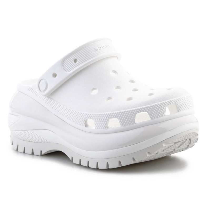Crocs Mega Crush Clog 207988-100 white 2 Crocs Mega Crush Clog 207988-100 white 2