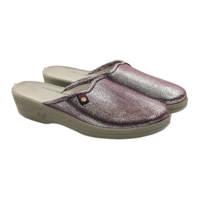 Befado women's shoes slippers 219d468 multicolored silver 4