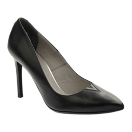 Edeo Women's High Heel Pumps 3180 black 1 Edeo Women's High Heel Pumps 3180 black 1