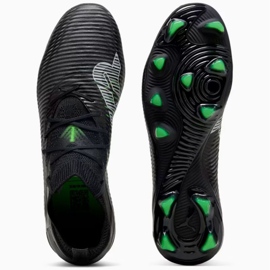 Puma Future 8 PRO FG/AG 108139-02 Black shoes with a sock 1