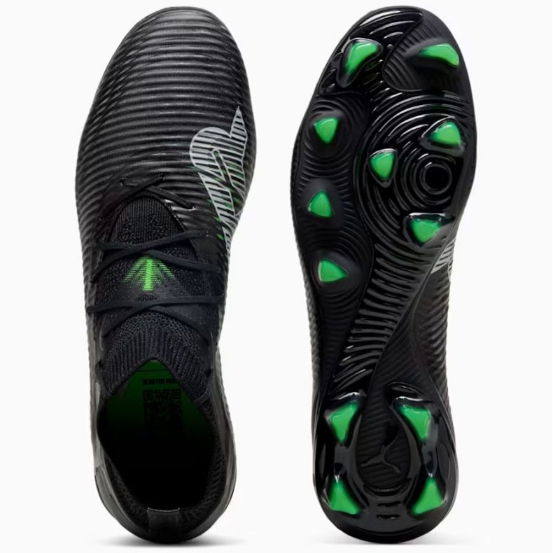 Puma Future 8 PRO FG/AG 108139-02 Black shoes with a sock 1 Puma Future 8 PRO FG/AG 108139-02 Black shoes with a sock 1