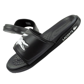 Lacoste Croco Dualiste M 20312 slippers black 1