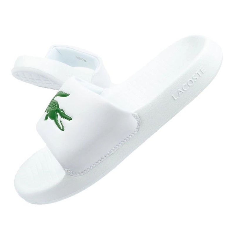 Lacoste Serve Slide M 02082 slippers white 1