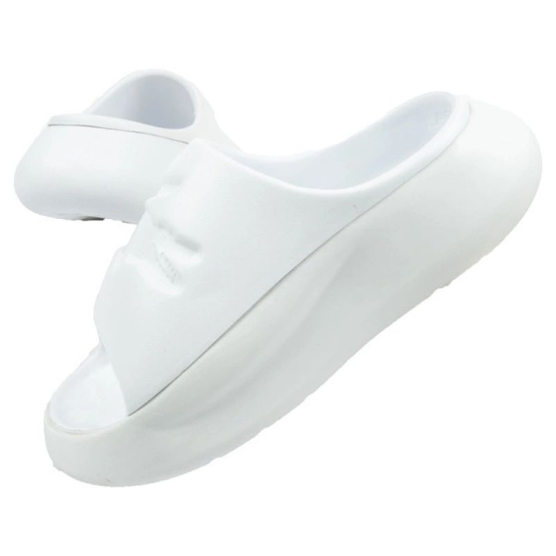 Lacoste serve slide 0421g flip flops white 1