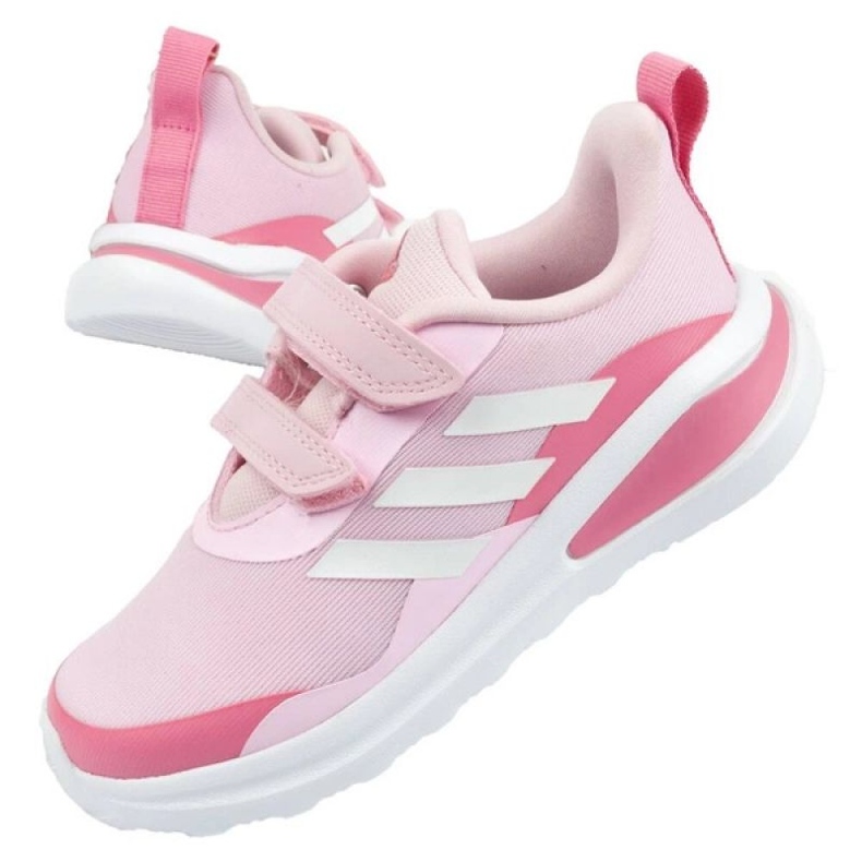 Adidas FortaRun Jr GV7857 sports shoes pink 1