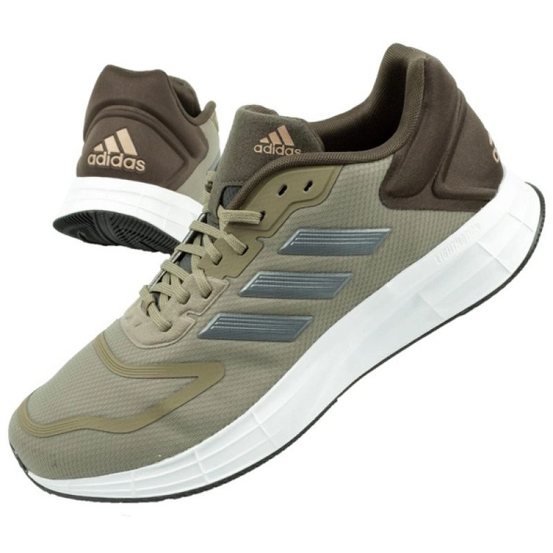 Adidas Duramo 10 M GW4073 sports shoes green 1