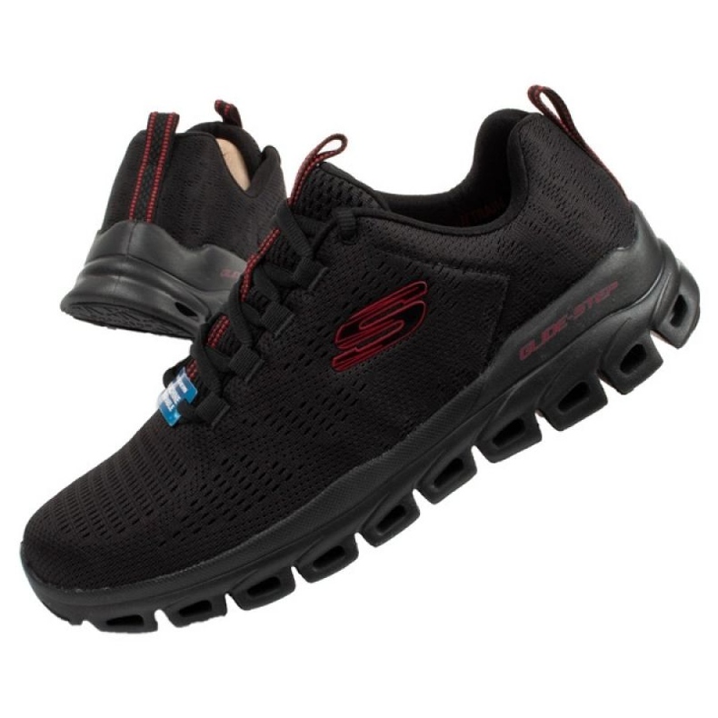Skechers Glide 232136/BBK shoes black 1 Skechers Glide 232136/BBK shoes black 1