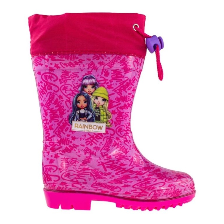 Coqui Perletti Rainbow High Wellies 98325 pink 1 Coqui Perletti Rainbow High Wellies 98325 pink 1