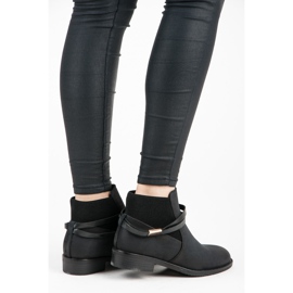 Vinceza Low Jodhpur boots black 1