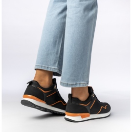 Women's black sports sneakers 1 Women's black sports sneakers 1