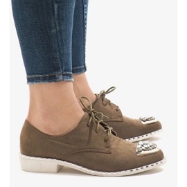 Women's black eco-leather sneakers 2