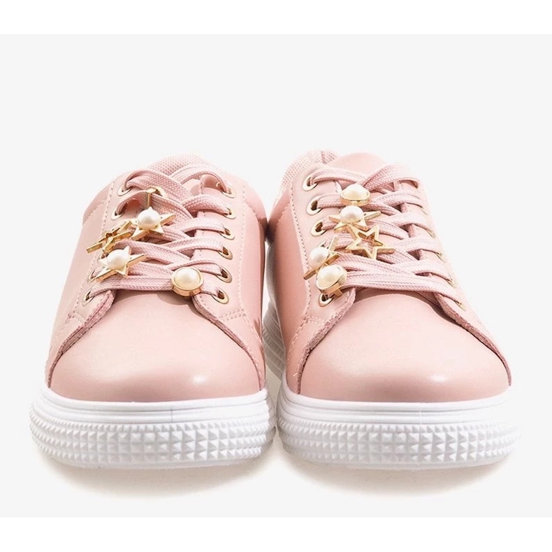 Brown sandals with Velcro on a flat sole 1