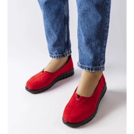 Black pointed toe ankle boots with a block heel, women's boots made of eco-leather 2