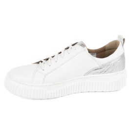Olivier Women's leather shoes sneakers styles 1230 white 1 Olivier Women's leather shoes sneakers styles 1230 white 1