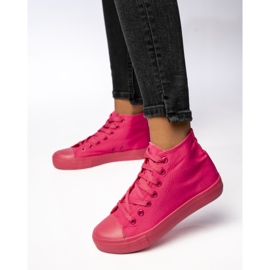 Classic pink women's sneakers 2
