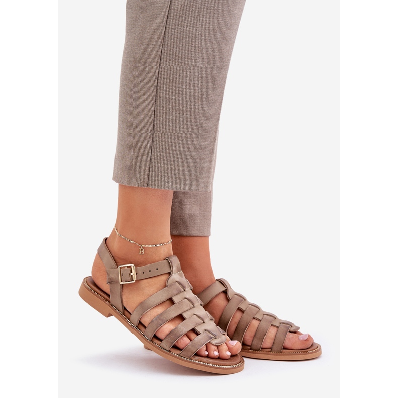 Zazoo LEVING SANDALS FLOORS beige 1