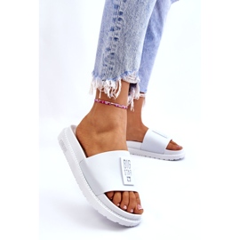 Women's Big Star Slippers LL274428 White 1