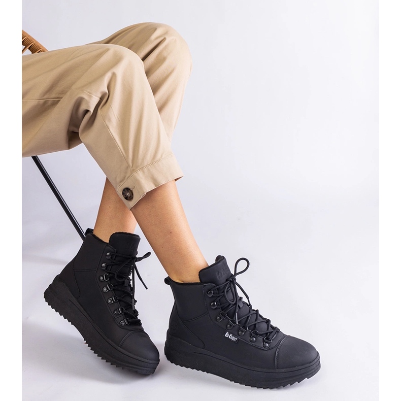 Black warm boots Lee Cooper LCJ-23-31-3028L 2