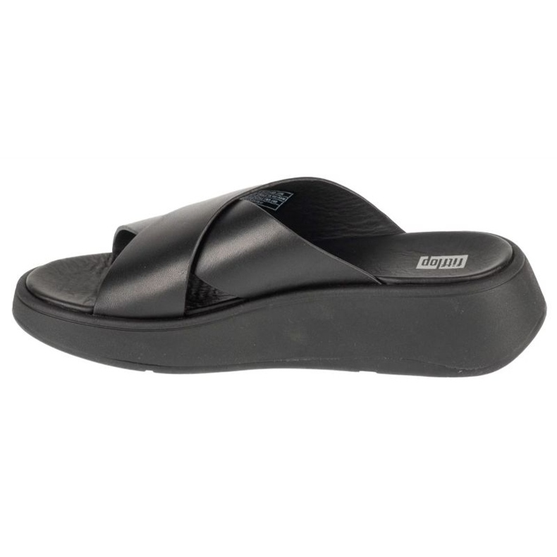 Fitflop F-Mode Flatform shoes FW5-090 black 1 Fitflop F-Mode Flatform shoes FW5-090 black 1