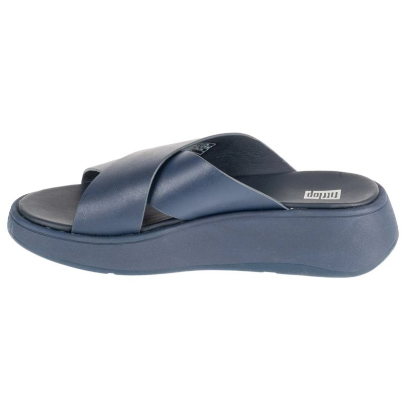 Fitflop F-Mode Flatform FW5-399 shoes blue 1 Fitflop F-Mode Flatform FW5-399 shoes blue 1