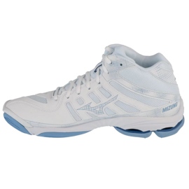 Mizuno Wave Voltage 2 Mid V1GA246511 white shoes 1