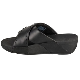 Fitflop Lulu Rubber-Stud GB2-001 shoes black 1 Fitflop Lulu Rubber-Stud GB2-001 shoes black 1