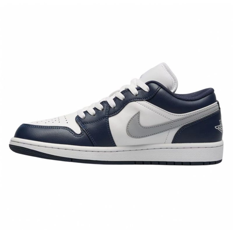 Nike Air Jordan 1 Low 553558-141 navy blue shoes 1 Nike Air Jordan 1 Low 553558-141 navy blue shoes 1