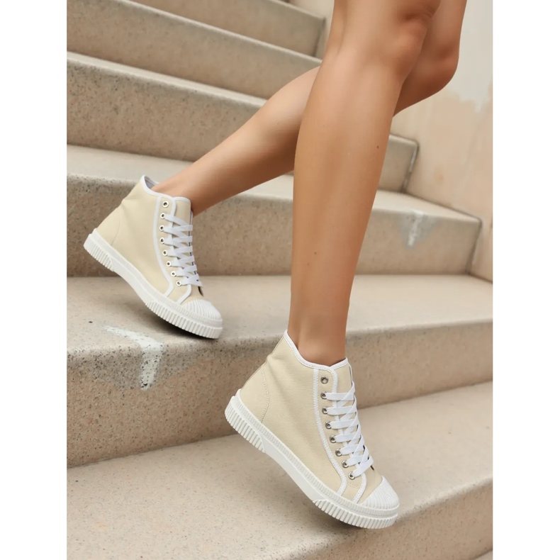 Women's Nolvia Beige sneakers 2 Women's Nolvia Beige sneakers 2
