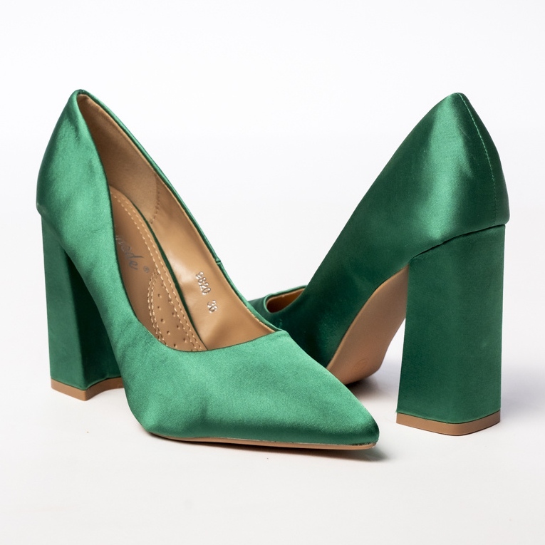 Women's lime pumps Green 1
