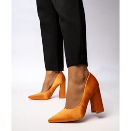 Women's lime pumps Orange 1 Women's lime pumps Orange 1