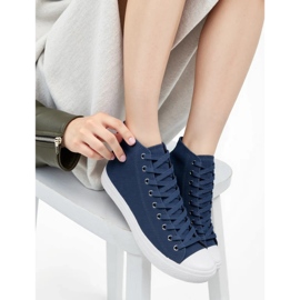 Women's livio navy sneakers 1 Women's livio navy sneakers 1