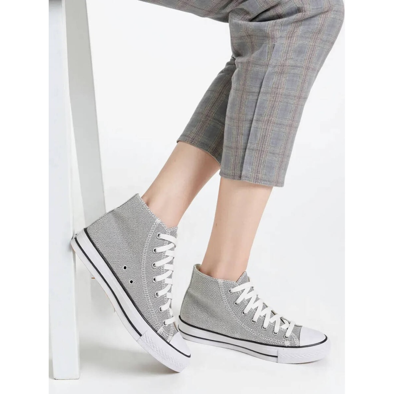 Women's Celvia Silver sneakers 1 Women's Celvia Silver sneakers 1