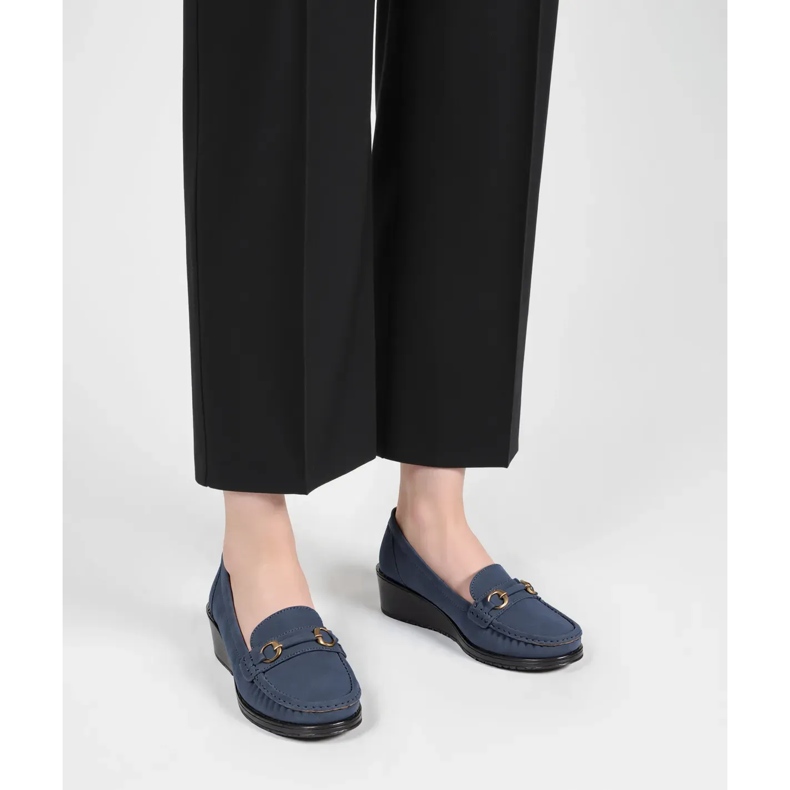 Women's Mirena Blue loafers 2 Women's Mirena Blue loafers 2