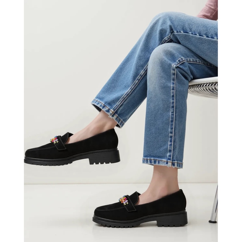 Women's Ornell Black loafers 2