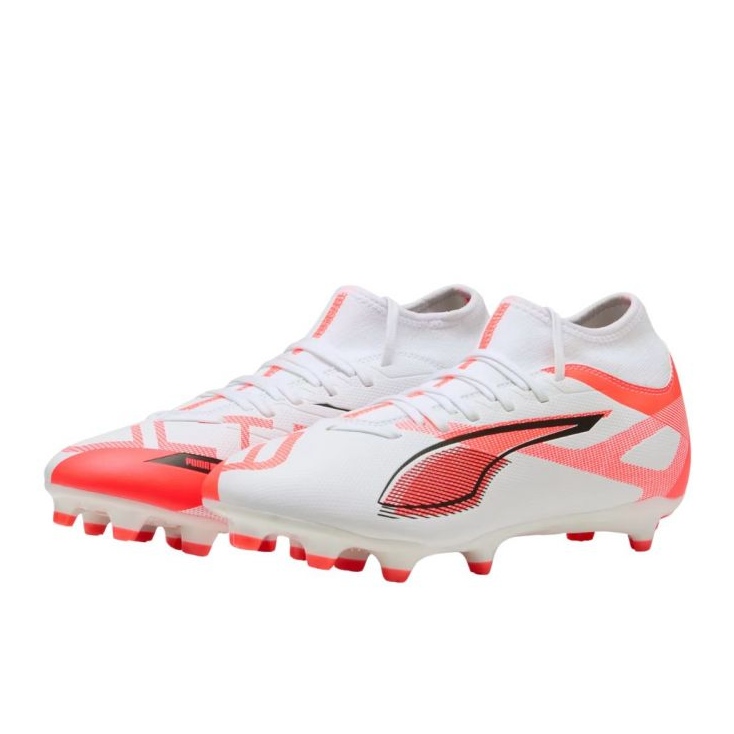 Puma Ultra 5 Play+ FG/AG 108168 01 football shoes white 1 Puma Ultra 5 Play+ FG/AG 108168 01 football shoes white 1
