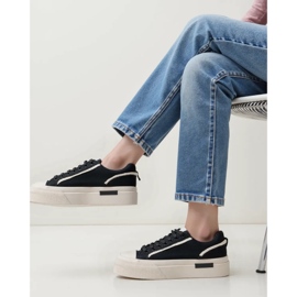 Women's sneakers lunor black 1