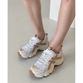 Women's Beige sneakers 2