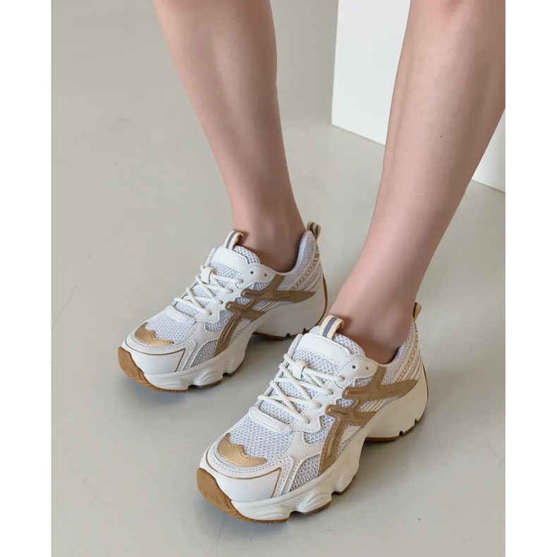 Women's Beige sneakers 2