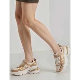 Sneakers Glam khaki green 1