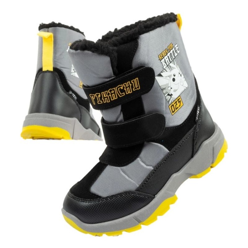 Shoes, snow boots of Cerda Po000457 pokemon motif grey 1