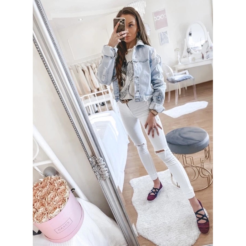 D/GMR Janae pink material ballerinas 2