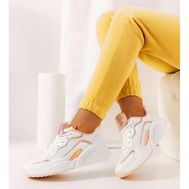 D/GMR Ingram white holographic sneakers 2