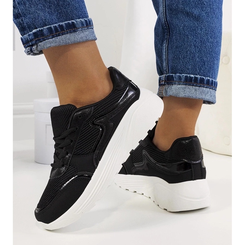 D/GMR Black Basemat women's sneakers 1