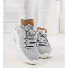 D/GMR Gray women's Barraza sneakers grey 1