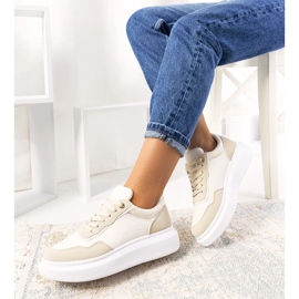 D/GMR Selma beige women's sneakers 2