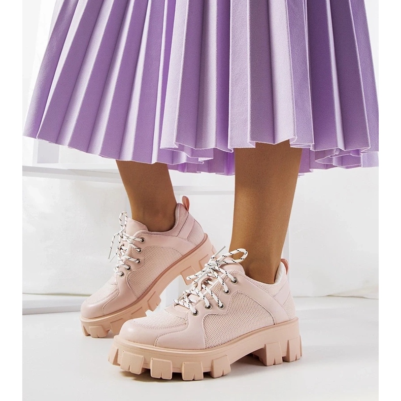 D/GMR Pink women's Bernic sneakers 1