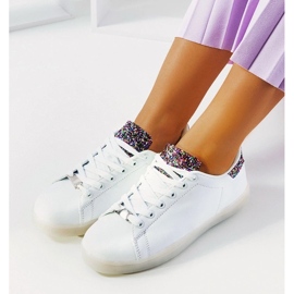 D/GMR White sneakers with Alfaro leds 1