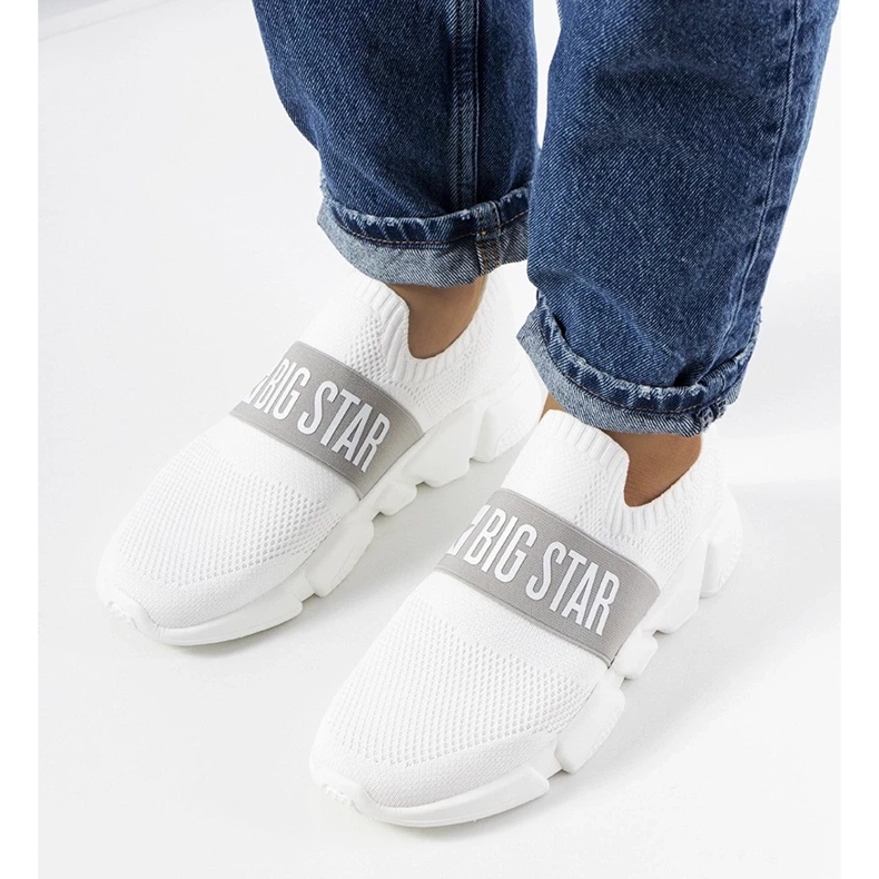 D/GMR White sports shoes Big Star JJ274297 2 D/GMR White sports shoes Big Star JJ274297 2