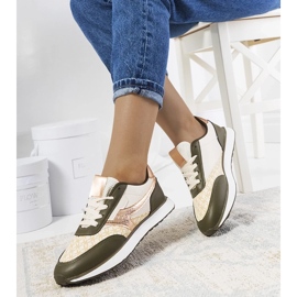 D/GMR Green women's Chiara sneakers 1